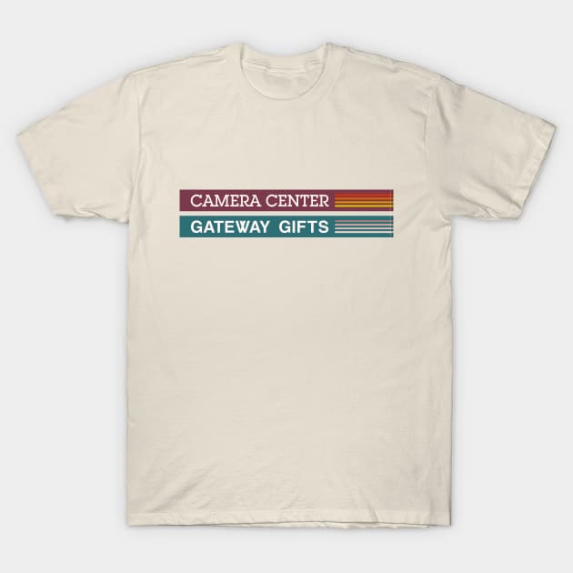 Epcot Camera Center and Gateway Gifts T-Shirt by brkgnews